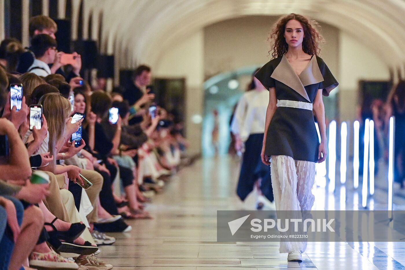 Russia Moscow Fashion Week Metro