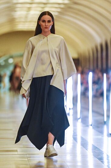 Russia Moscow Fashion Week Metro
