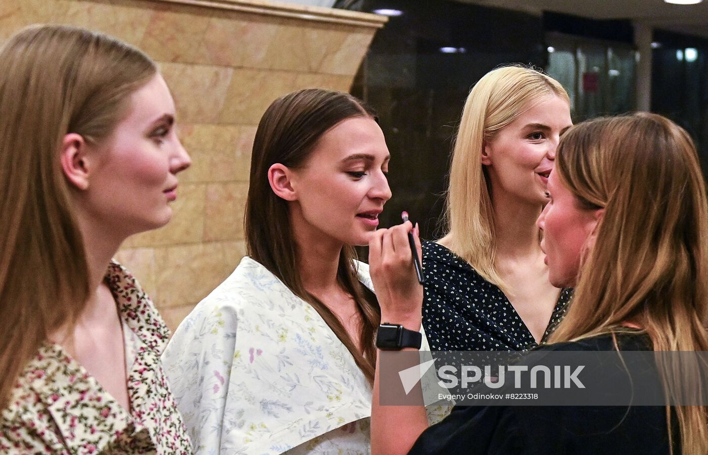 Russia Moscow Fashion Week Metro