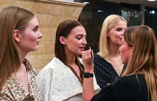 Russia Moscow Fashion Week Metro