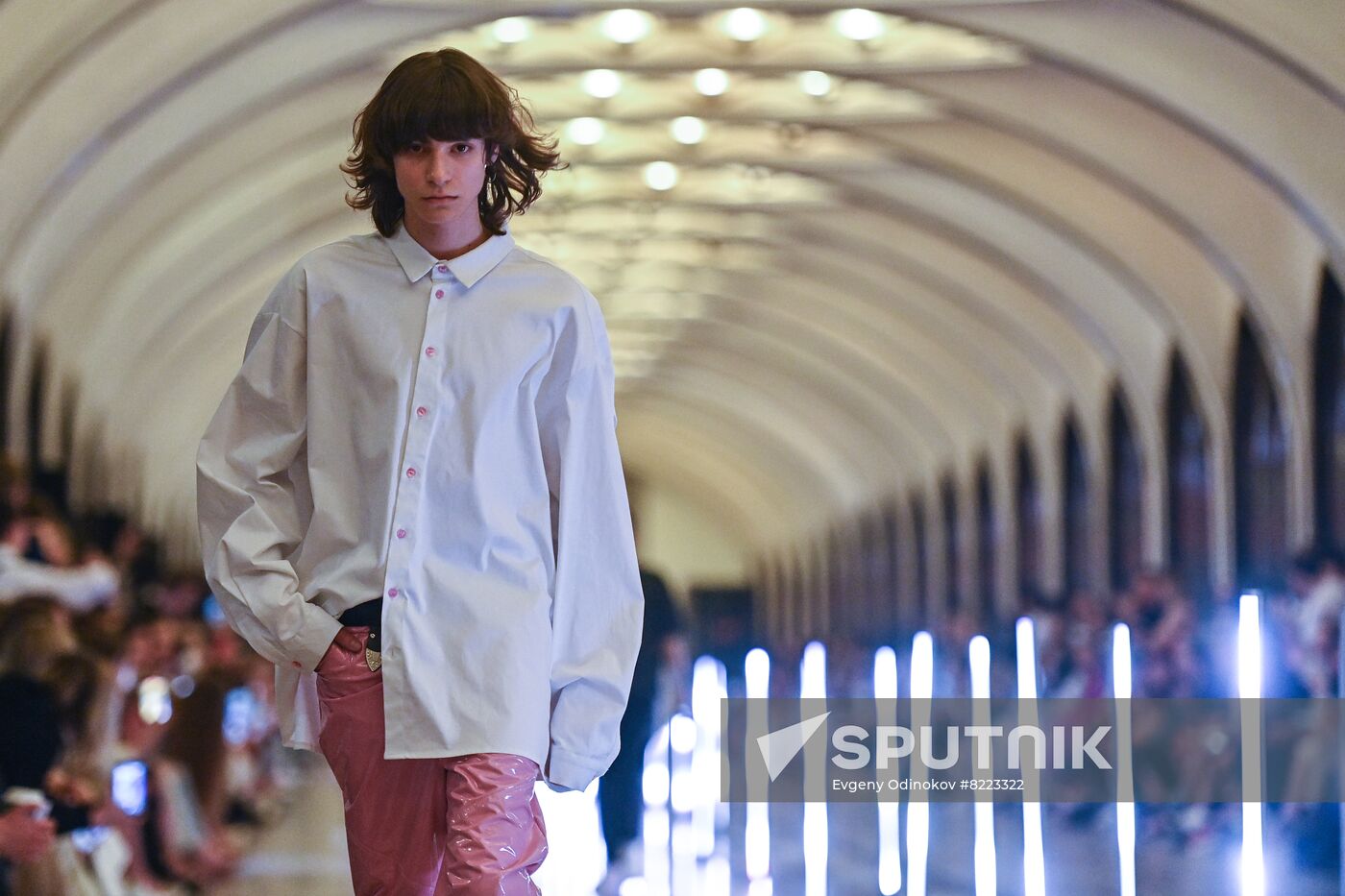 Russia Moscow Fashion Week Metro