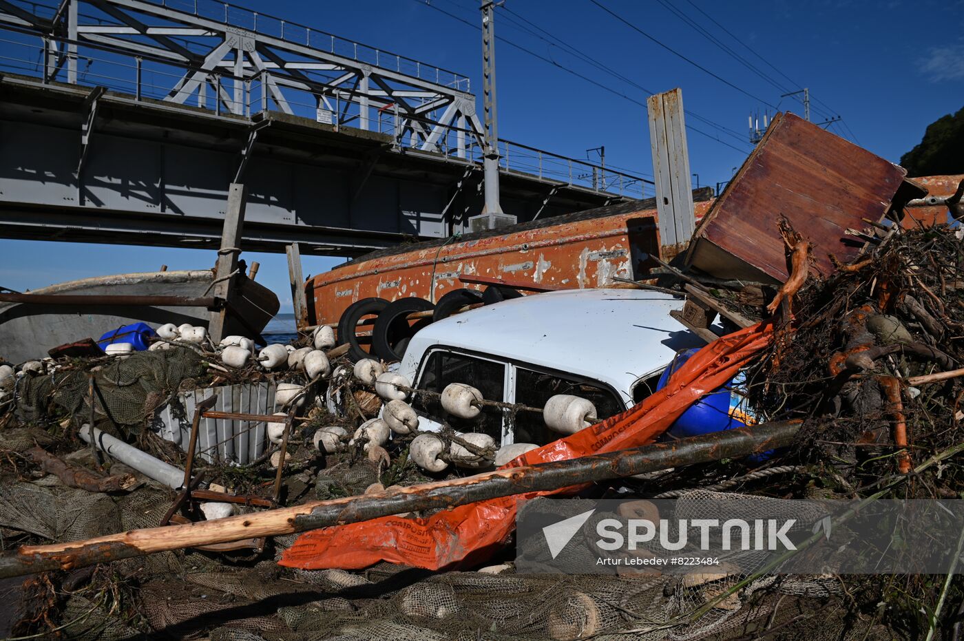 Russia Storm Aftermath