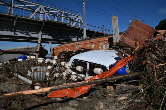 Russia Storm Aftermath