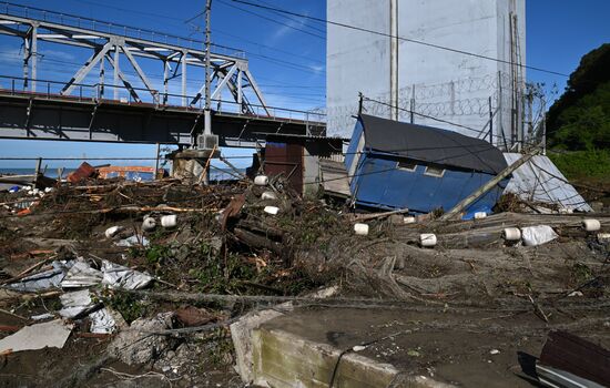 Russia Storm Aftermath