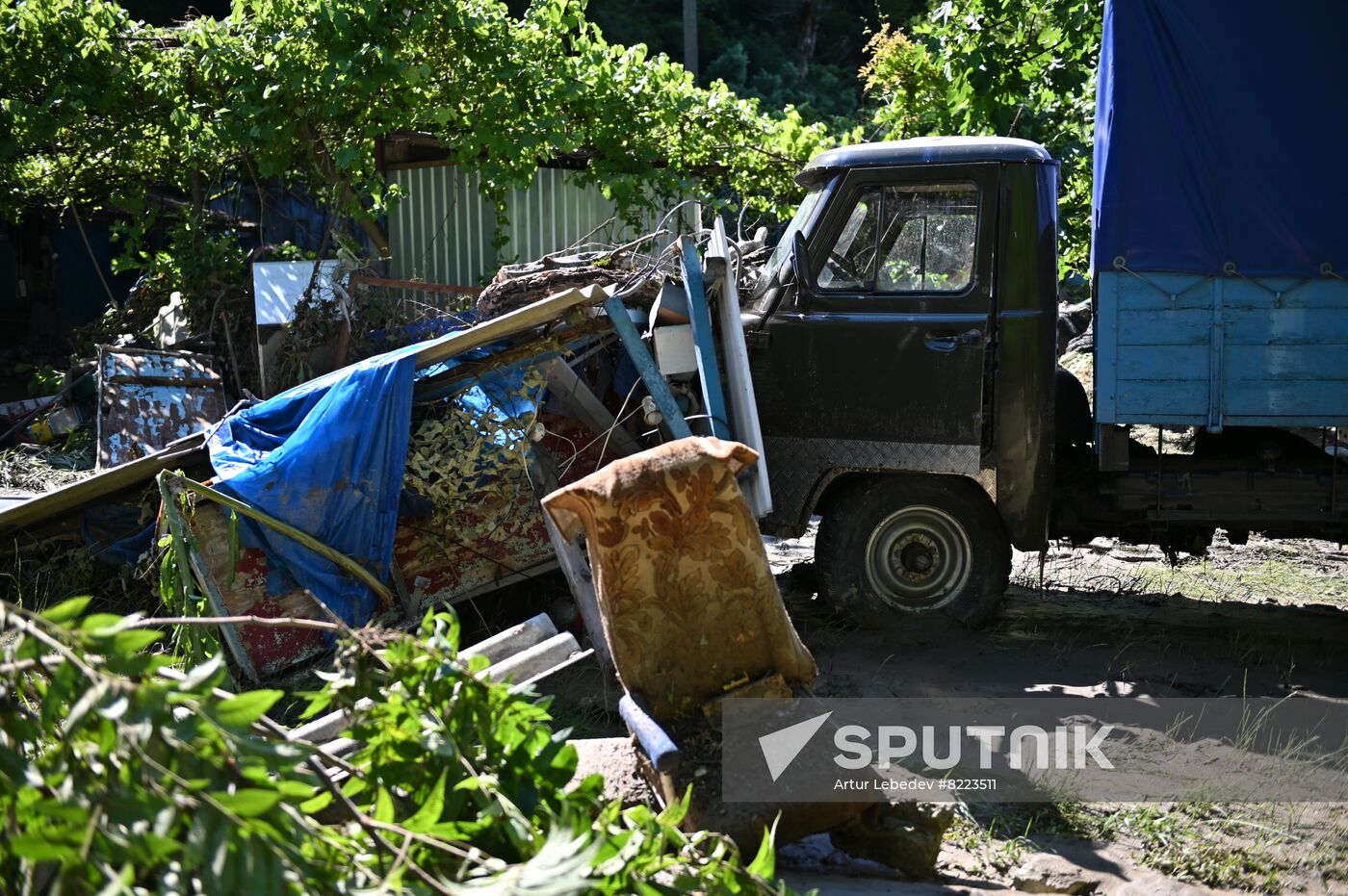 Russia Storm Aftermath