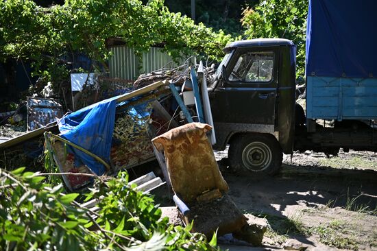 Russia Storm Aftermath