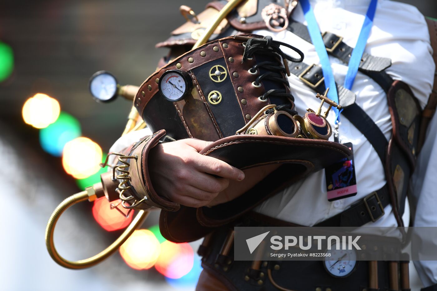 Russia Moscow Fashion Week Cosplay