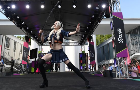 Russia Moscow Fashion Week Cosplay