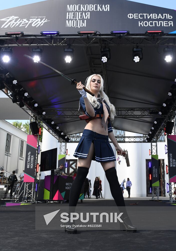 Russia Moscow Fashion Week Cosplay