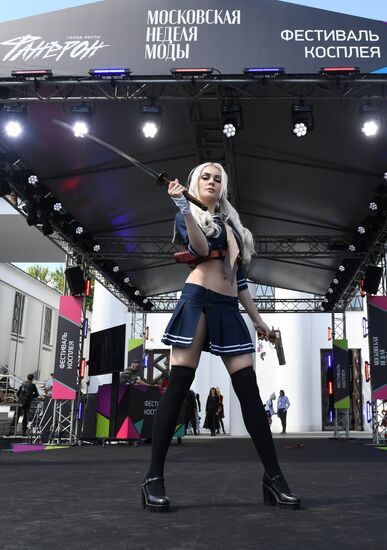 Russia Moscow Fashion Week Cosplay