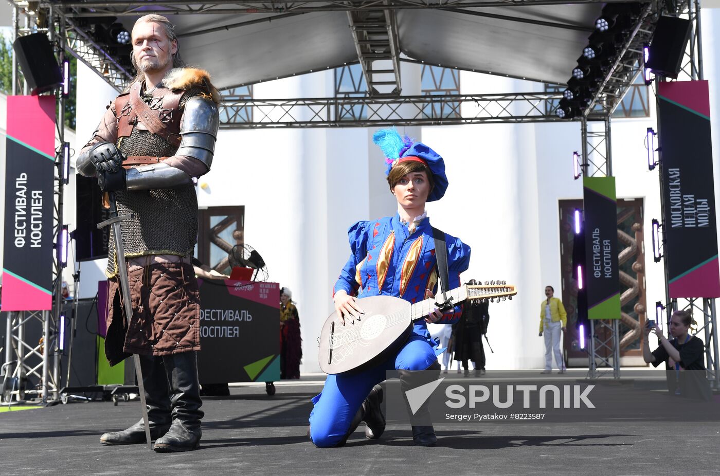 Russia Moscow Fashion Week Cosplay