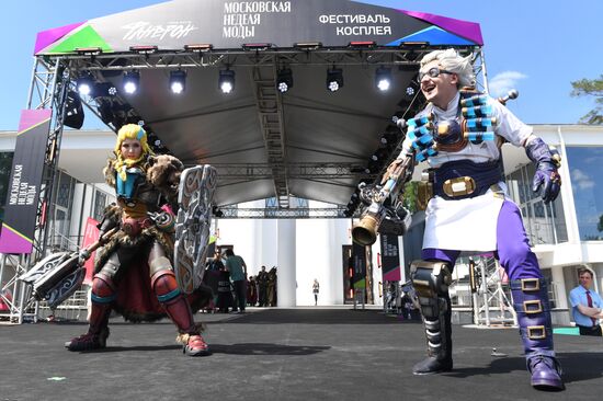 Russia Moscow Fashion Week Cosplay