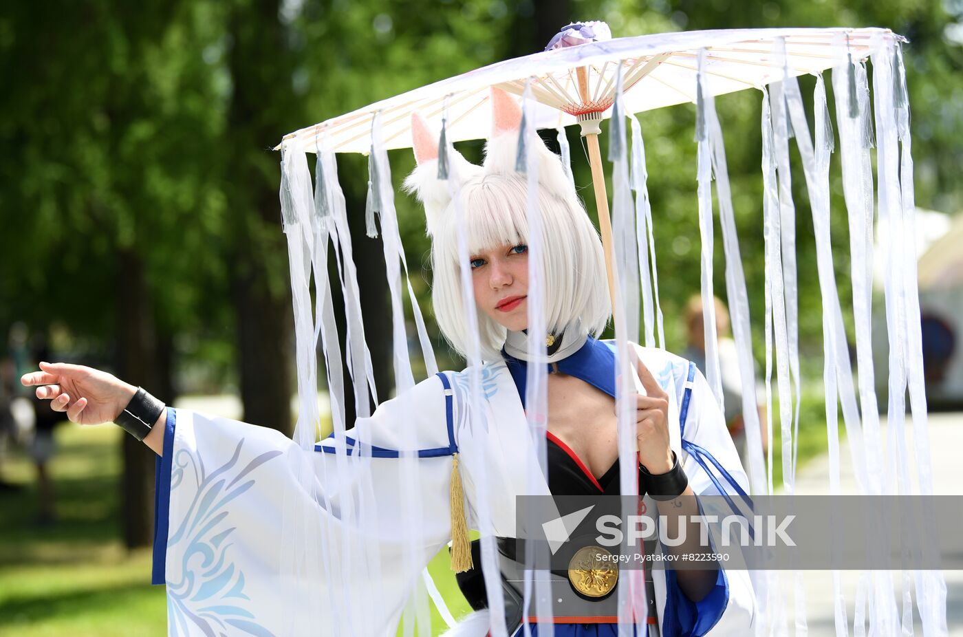 Russia Moscow Fashion Week Cosplay