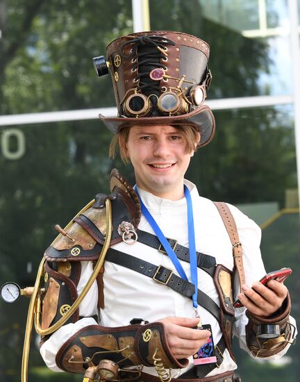 Russia Moscow Fashion Week Cosplay
