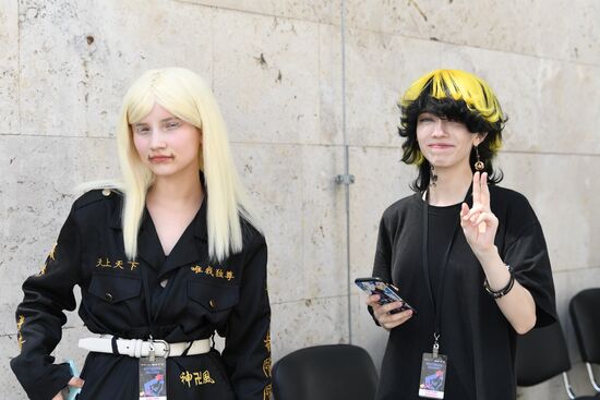 Russia Moscow Fashion Week Cosplay
