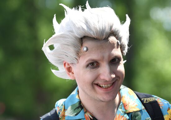 Russia Moscow Fashion Week Cosplay