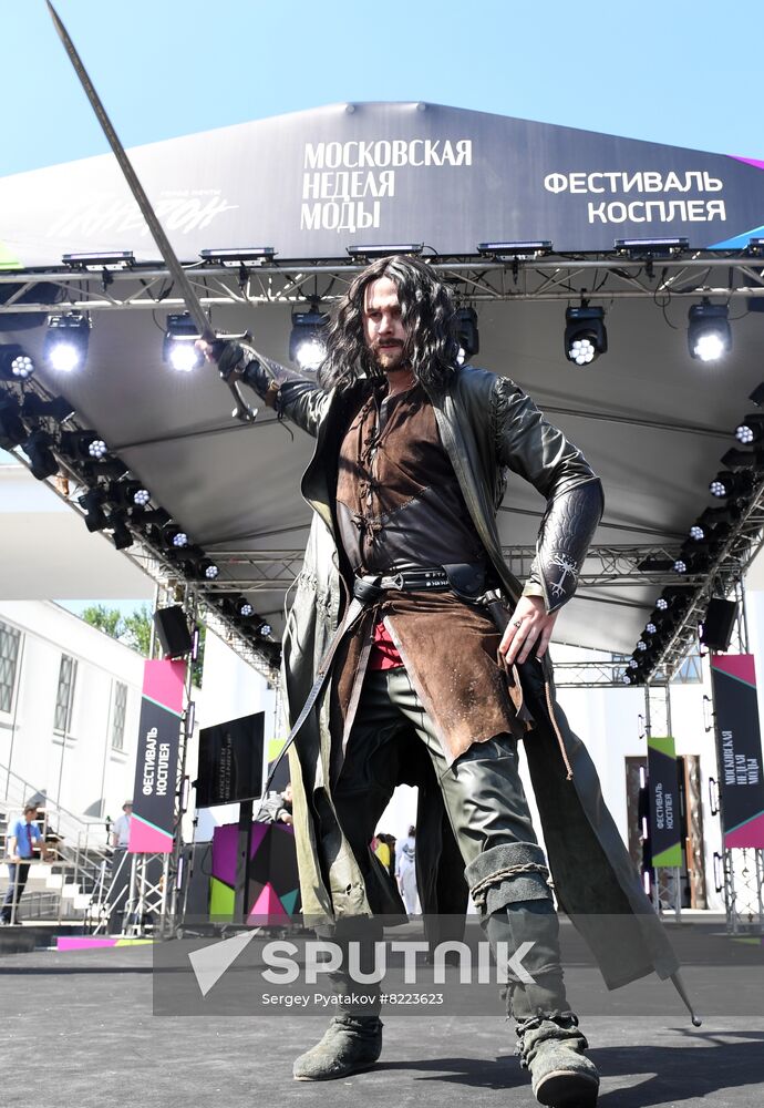 Russia Moscow Fashion Week Cosplay