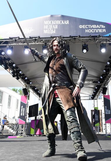 Russia Moscow Fashion Week Cosplay