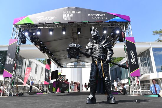 Russia Moscow Fashion Week Cosplay