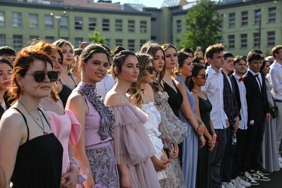 Russia School Graduation