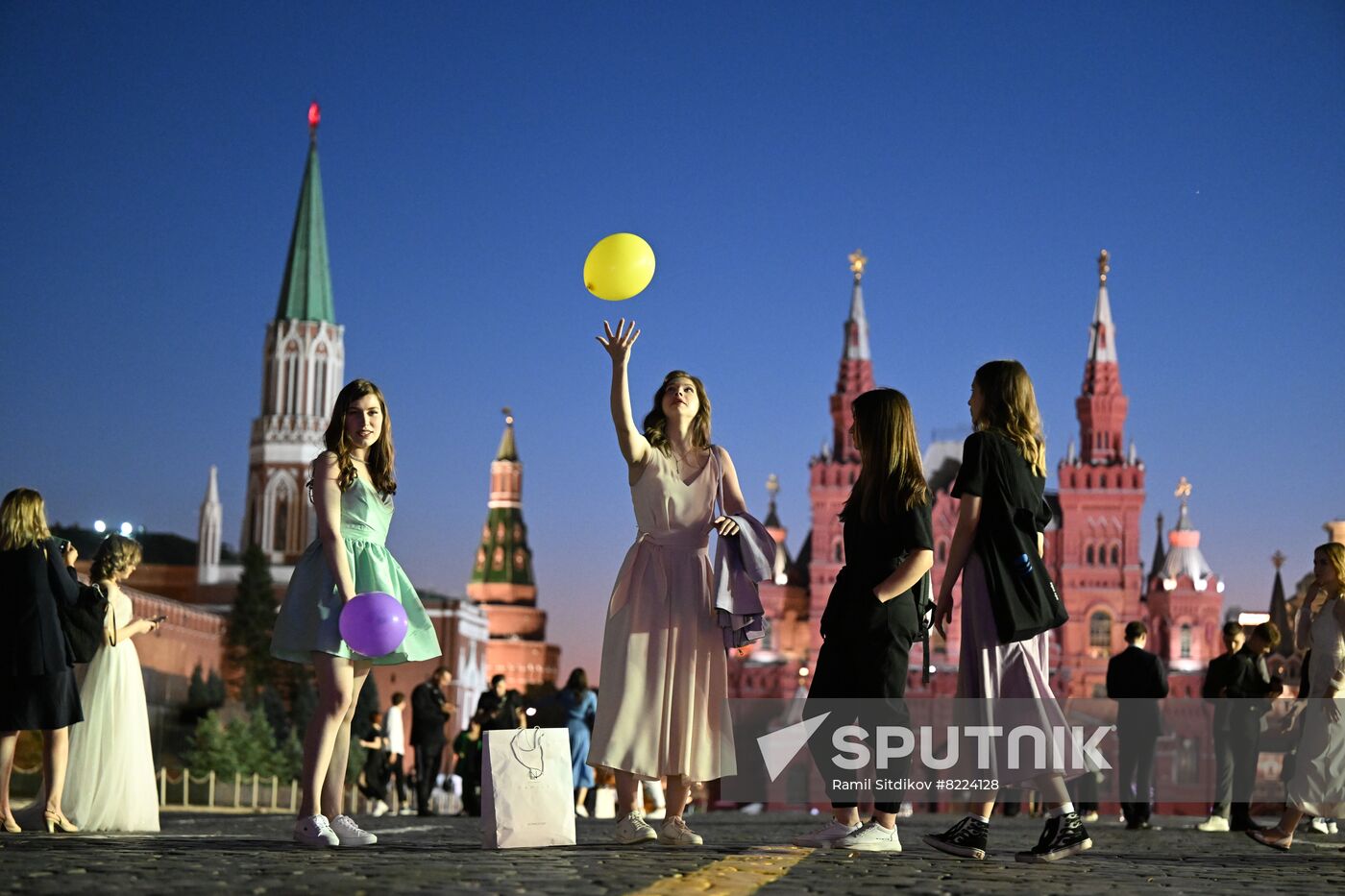 Russia School Graduation