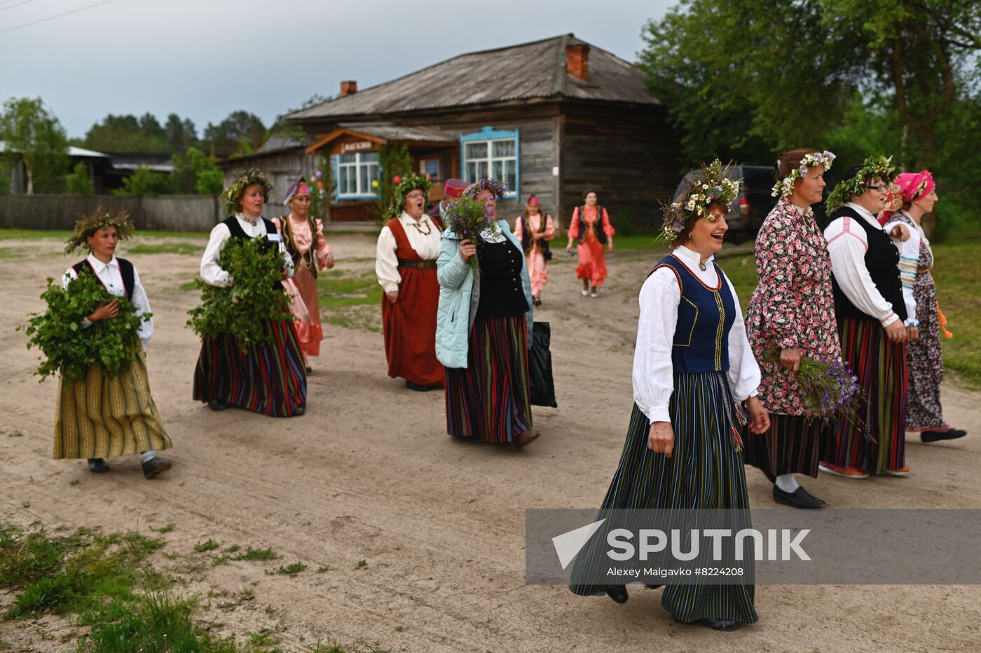 Russia Siberia Summer Solstice Celebration