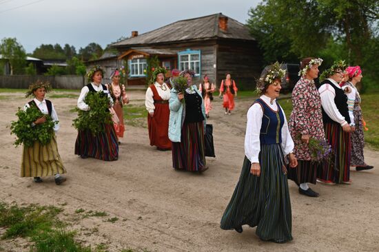 Russia Siberia Summer Solstice Celebration