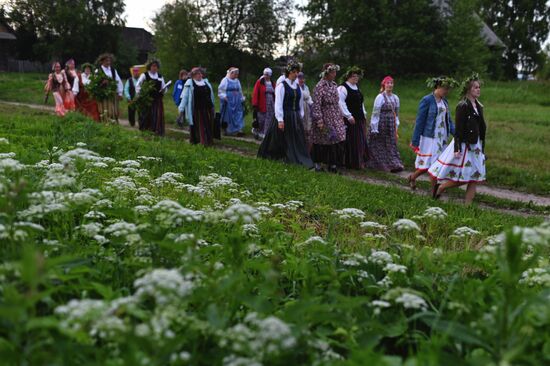 Russia Siberia Summer Solstice Celebration