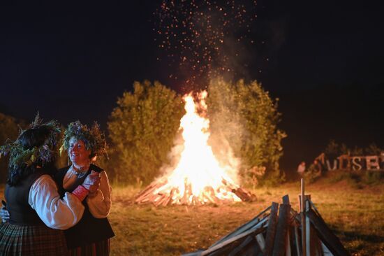Russia Siberia Summer Solstice Celebration