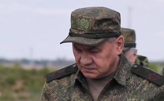Russia Ukraine Military Operation Shoigu