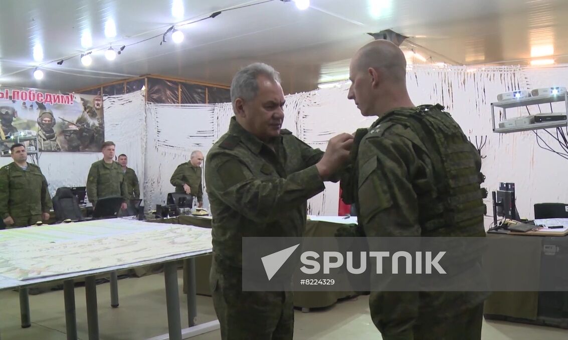 Russia Ukraine Military Operation Shoigu