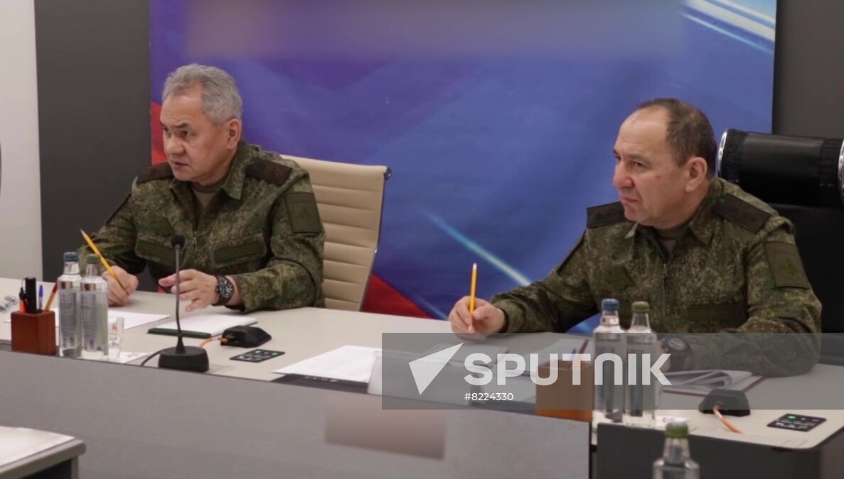 Russia Ukraine Military Operation Shoigu