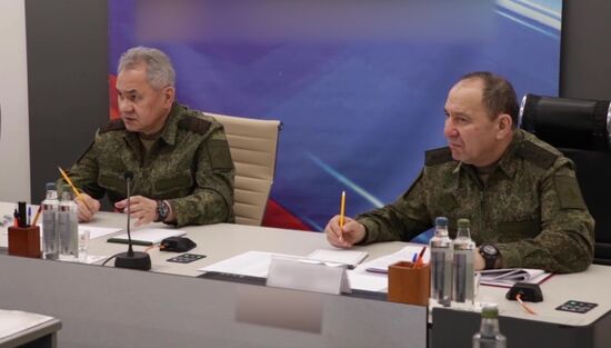 Russia Ukraine Military Operation Shoigu