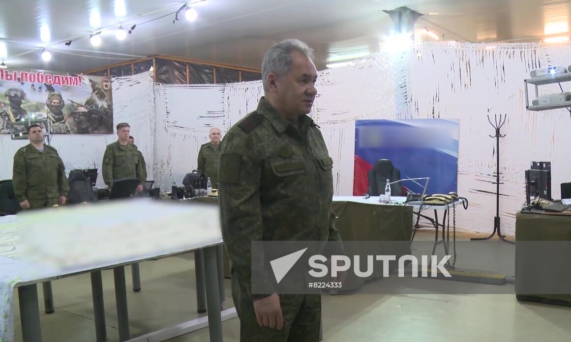 Russia Ukraine Military Operation Shoigu