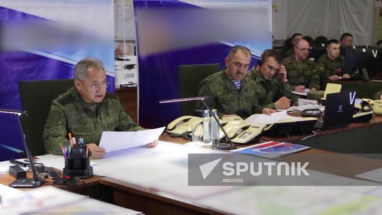 Russia Ukraine Military Operation Shoigu