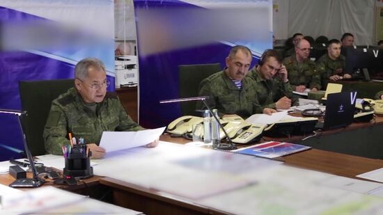 Russia Ukraine Military Operation Shoigu