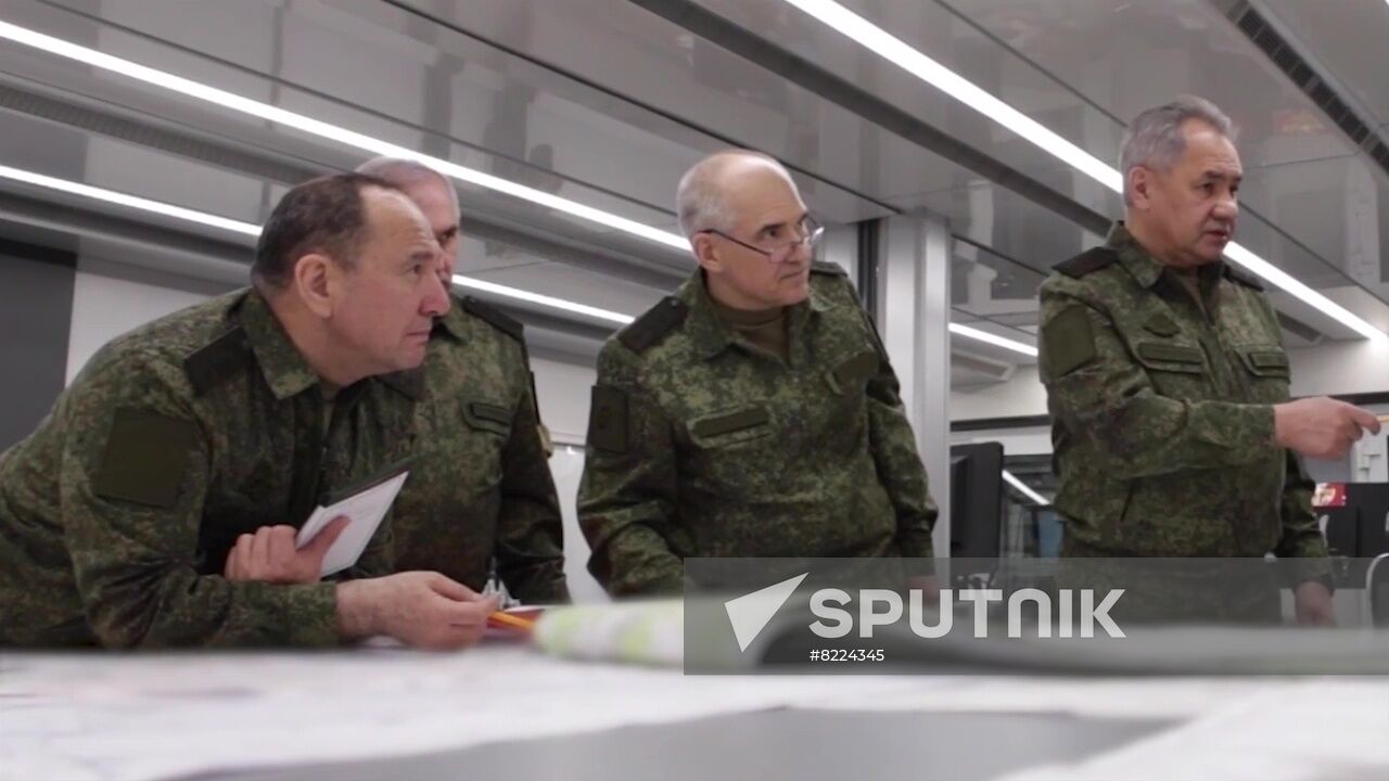 Russia Ukraine Military Operation Shoigu