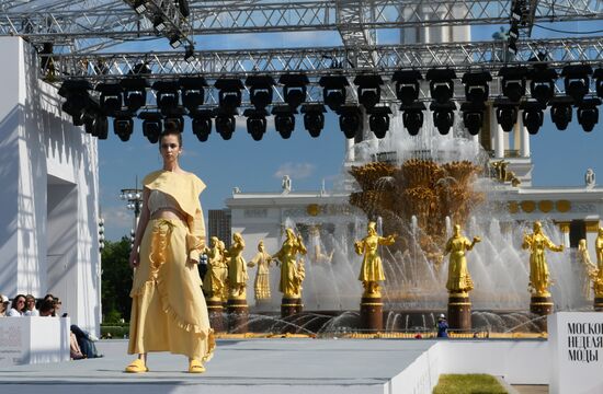 Russia Moscow Fashion Week