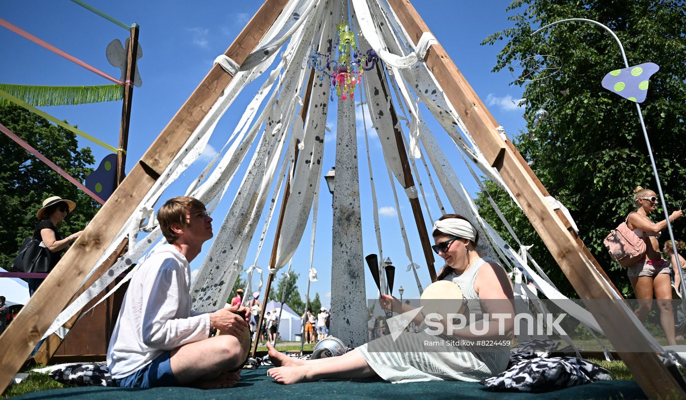 Russia Yoga Day