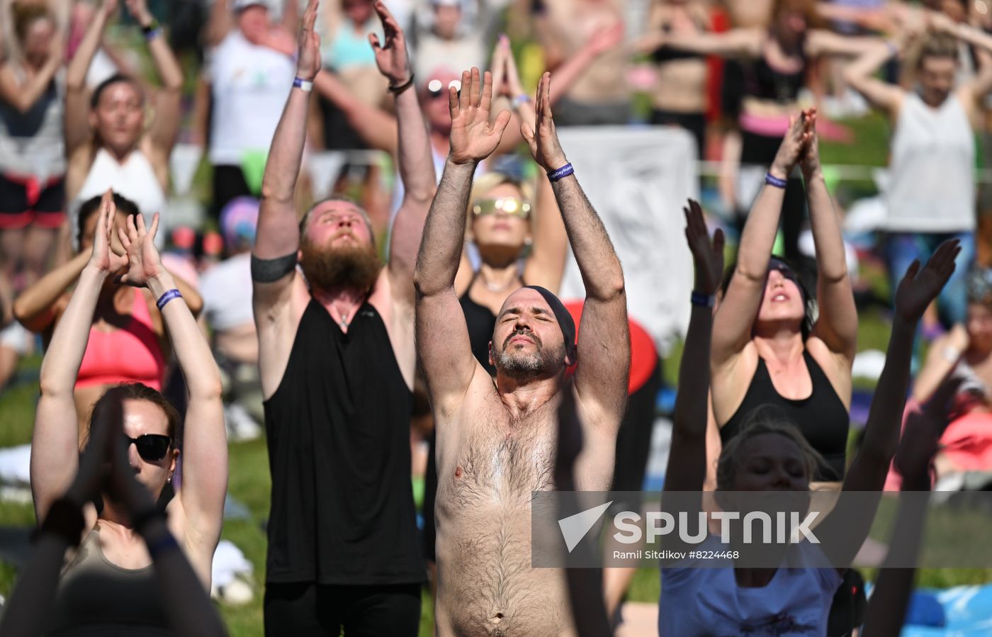 Russia Yoga Day