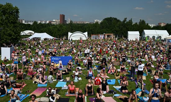 Russia Yoga Day