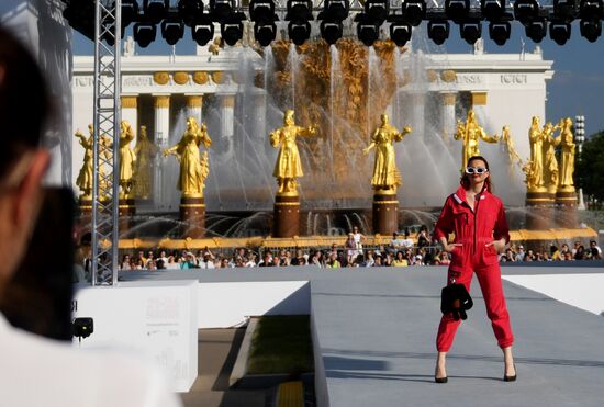 Russia Moscow Fashion Week