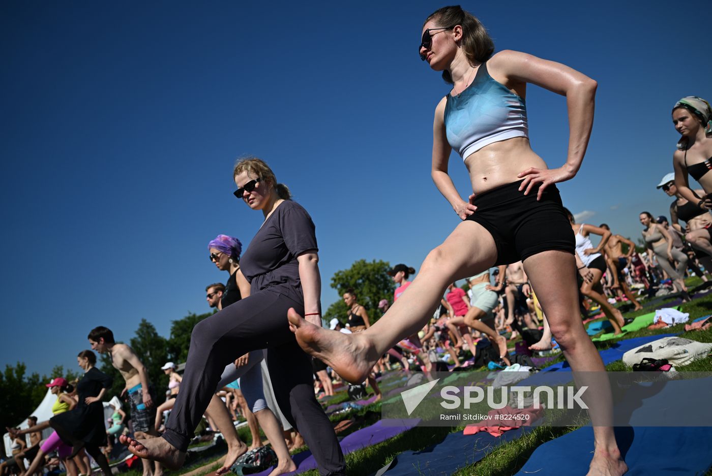 Russia Yoga Day