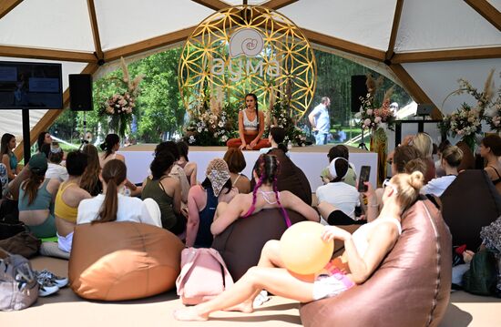 Russia Yoga Day