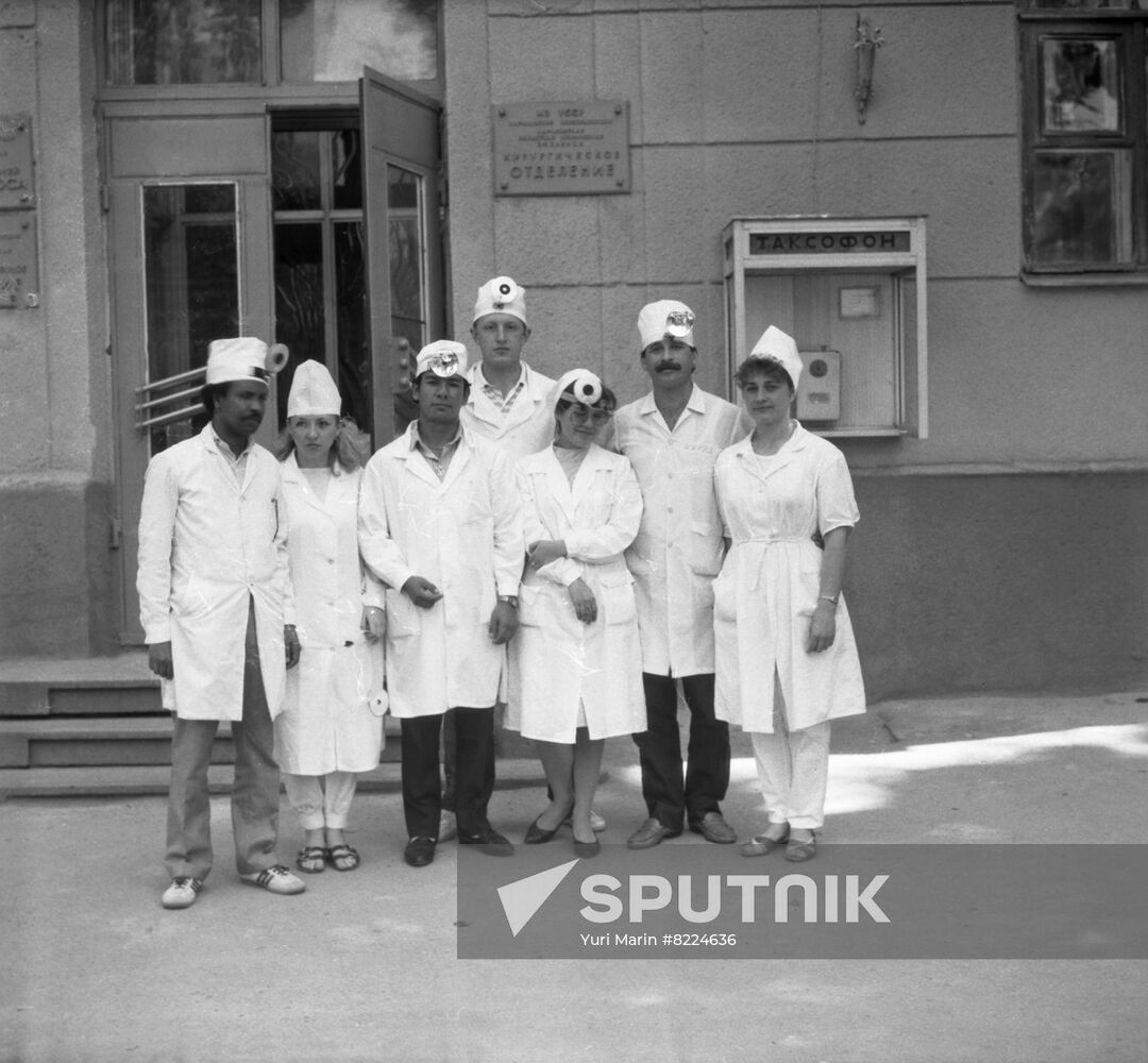 Foreign postgraduate students in USSR