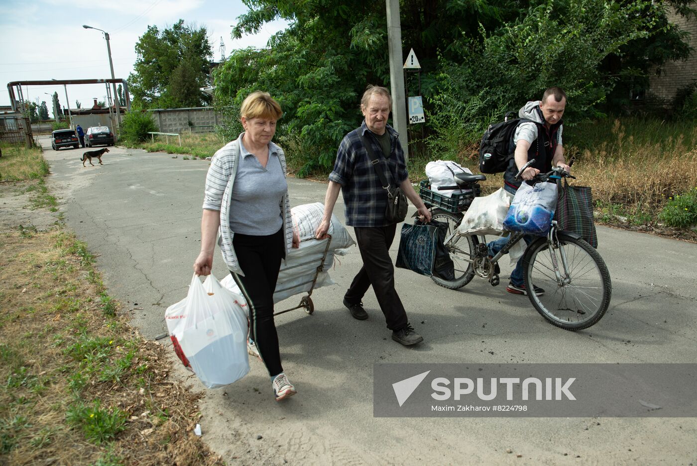 LPR Russia Ukraine Military Operation Evacuation