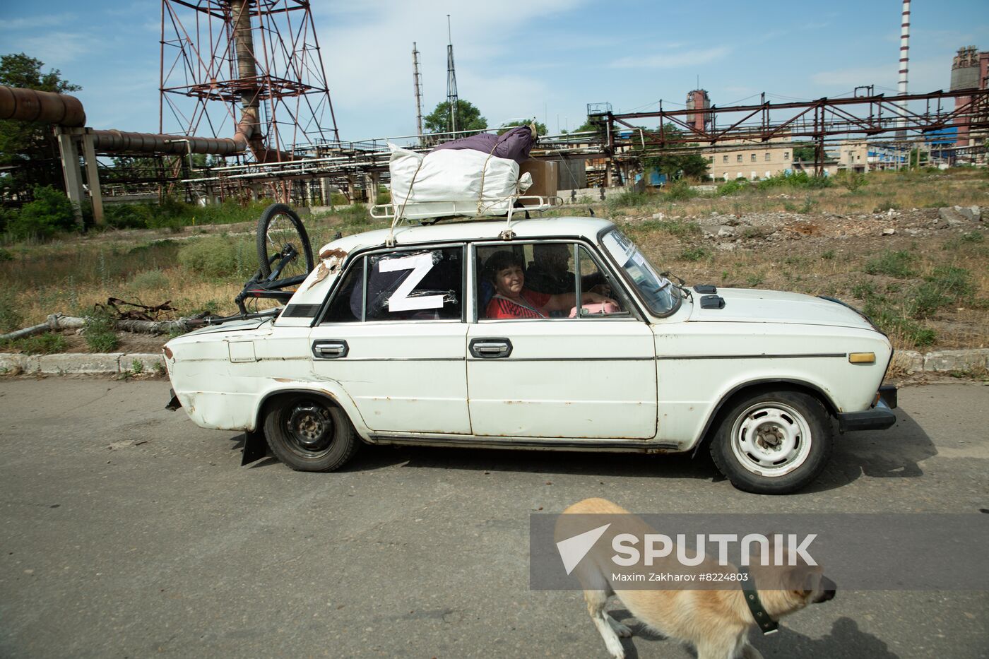 LPR Russia Ukraine Military Operation Evacuation
