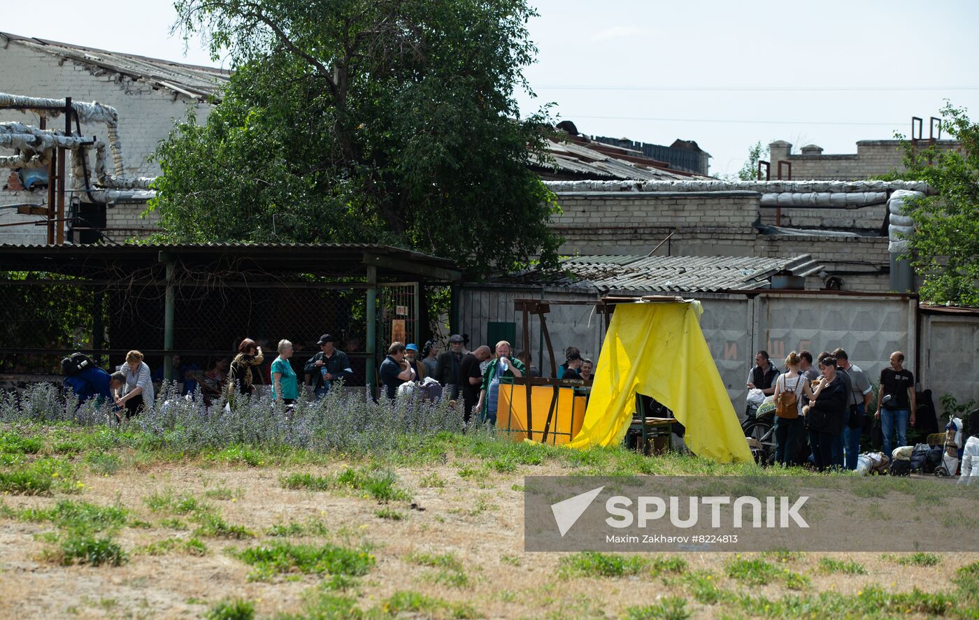 LPR Russia Ukraine Military Operation Evacuation