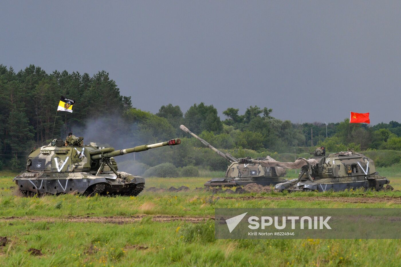 Ukraine Russia Military Operation Repair Unit