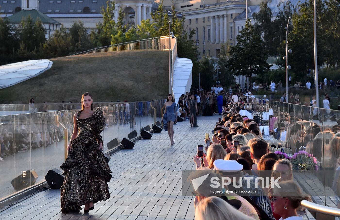 Russia Moscow Fashion Week Yudashkin